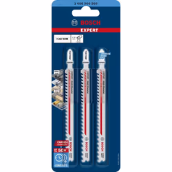 Bosch Expert 2608900560 Lames de scie sauteuse Carbone 3 pièce(s)