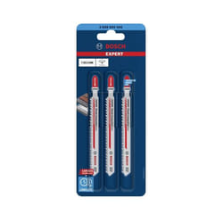 Bosch 2 608 900 566 Lame de scie sauteuse, à chantourner et sabre Lames de scie sauteuse Carbone 3 pièce(s)