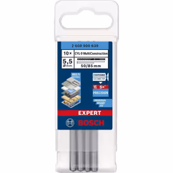 Mèche universelle Bosch 2608900639; 5,5x50x85 mm; 10 unités - Vue supplémentaire 5