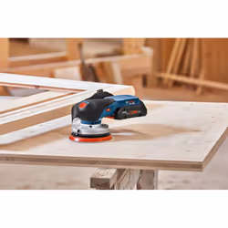 Bosch GEX 18V-125 PROFESSIONAL Ponceuse orbitale aléatoire 10000 tr/min 20000 OPM Noir, Bleu, Gris