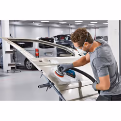 Bosch GEX 18V-125 PROFESSIONAL Ponceuse orbitale aléatoire 10000 tr/min 20000 OPM Noir, Bleu, Gris - Vue supplémentaire 4