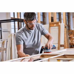 Bosch GEX 18V-125 PROFESSIONAL Ponceuse orbitale aléatoire 10000 tr/min 20000 OPM Noir, Bleu, Gris - Vue supplémentaire 6
