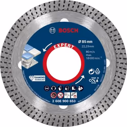 Bosch 2 608 900 653, Disque de meulage, Carrelage, pierre, Diamond, Bosch, Bleu, Gris, Rond