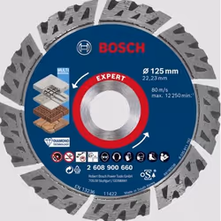 Bosch 2 608 900 660, 12,5 cm, 2,22 cm, 2,2 mm, Bosch, 1 pièce(s)