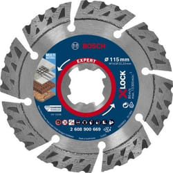 Bosch EXPERT MULTIMATERIAL X-LOCK Disque de coupe