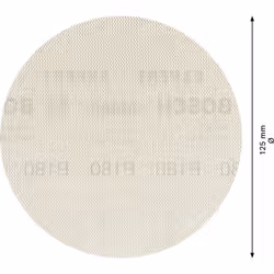 Abrasif maillé Bosch M480; 125 mm; P180; 50 unités