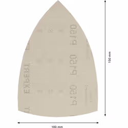 Abrasif maillé Bosch M480; 100x150 mm; P150; 10 unités