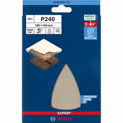 Bosch Expert M480 10 pièce(s) Filet de ponçage - Vue supplémentaire 5
