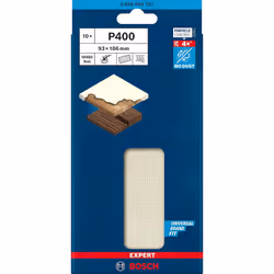 Abrasif maillé Bosch M480; 93x186 mm; P400; 10 unités