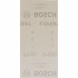 Abrasif maillé Bosch M480; 93x186 mm; P180; 50 unités