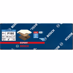 Abrasif maillé Bosch M480; 93x186 mm; P180; 50 unités