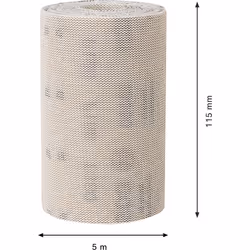 Rouleau de ponçage Bosch M480; 115 mm; 5 m; P180