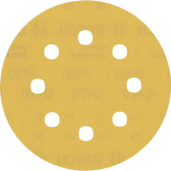 Papier de sable Bosch C470; 115 mm; K400; 5 unités