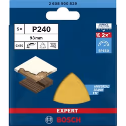 Bosch 2 608 900 829 fourniture de ponçage et de meulage rotatif Bois pâte sablée
