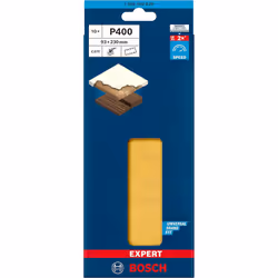 Papier de sable Bosch C470; 93x230 mm; K400; 10 unités - Vue supplémentaire 4