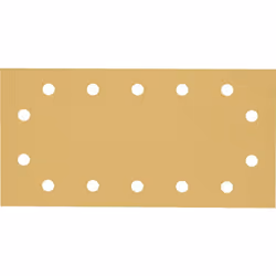 Bosch 2 608 900 862, pâte sablée, Bois, Bosch, Marron, Rectangulaire, 115 mm