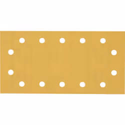 Bosch 2 608 900 865, pâte sablée, Bois, Bosch, Marron, Rectangulaire, 115 mm