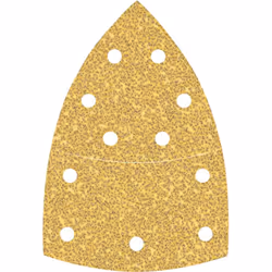 Papier de sable Bosch C470; 102x62/93 mm; K40; 10 unités
