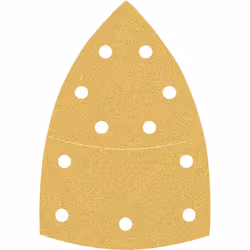 Papier de sable Bosch C470; 102x62/93 mm; K80; 10 unités