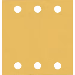 Bosch 2 608 900 893, pâte sablée, Bois, Bosch, Marron, Rectangulaire, 107 mm