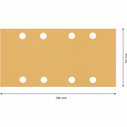 Papier de sable Bosch C470; 93x186 mm; G100, 50 unités - Vue supplémentaire 6