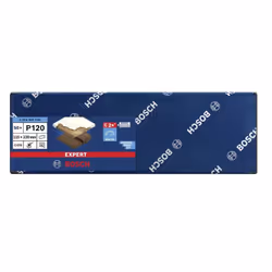 Papier de sable Bosch EXPERT C470; 115x230 mm; K120; 50 unités
