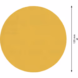 Papier de sable Bosch C470; 125 mm; G240, 50 unités