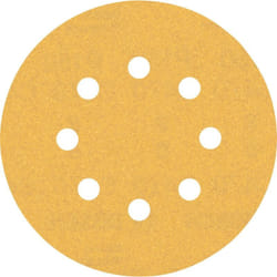 Bosch 50x Expert C470 Papier abrasif à 8 trous pour ponceuse excentrique 125 mm G 150 - 2608901120