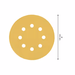 Papier de sable Bosch EXPERT C470 125 mm; K220; 50 unités