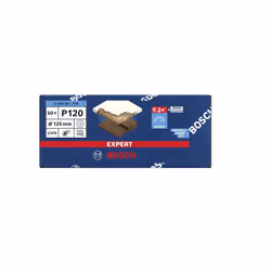 Papier de sable Bosch EXPERT C470 125 mm; K120; 50 unités