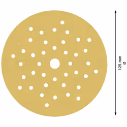 Papier de sable Bosch EXPERT C470 125 mm; K180; 5 unités