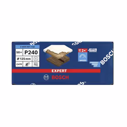Papier de sable Bosch EXPERT C470 125 mm; K240; 50 unités
