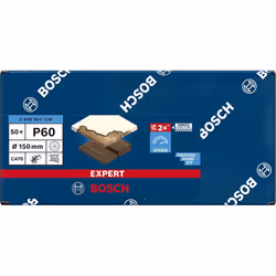 Papier de sable Bosch C470; 150 mm; K60; 50 unités