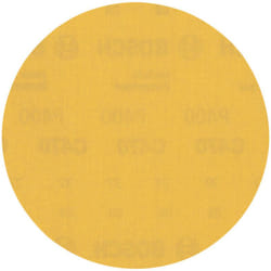 Bosch - Papier de verre Expert C470 pour ponceuse excentrique, 125 mm, sans trous, g 400 50 pièces