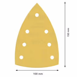Papier de sable Bosch EXPERT C470; 100x150 mm; K400; 10 unités