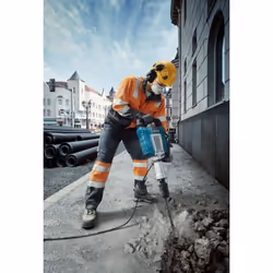 Bosch GSH 14 C Professional 1950 tr/min 14,6 kg Noir, Bleu - Vue supplémentaire 4