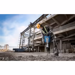 Bosch GSH 14 C Professional 1950 tr/min 14,6 kg Noir, Bleu - Vue supplémentaire 7