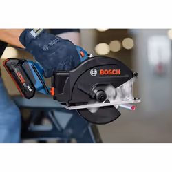 Scie circulaire sans fil Bosch GKM 18V-50 Professional; 18 V; 2x5,0 Ah accu.