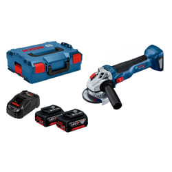 Meuleuse d'angle sans fil Bosch GWS 18V-10; 18 V; 2x4,0 Ah accu.