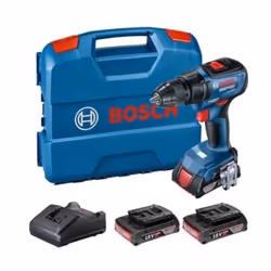 Perceuse à percussion sans fil Bosch GSR 18V-50; 18 V; 3x2,0 Ah accu.