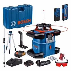 Bosch GRL 600 CHV, 60 m, 1,5 mm/m, 8,5°, 600 m, 600 tr/min, horizontale/verticale