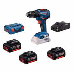 La puissante perceuse-visseuse 18 V Bosch d'entrée de gamme avec moteur sans charbon Endurante et puissante : performances él ...