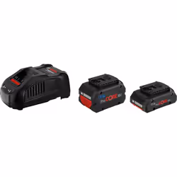 Bosch 1600A0214A Werkzeug-Akku 18 V 8.0 Ah, Ensemble de batterie et de chargeur, Lithium-Ion (Li-Ion), 5,5 Ah, 18 V, Bosch, N ...