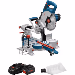 Bosch GCM 18V-216, Simple biseau, Sans brosse, 4600 tr/min, 47°, 47°, 45°
