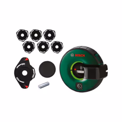Bosch Atino, 1,7 m, 270°, 630 - 650 nm (&lt; 10 mW), Niveau de ligne, Noir, Vert, Batterie