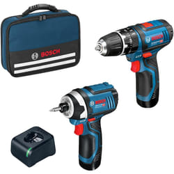 Bosch - Jeu de tournevis gsb 12V-15 + gdr 12V-105