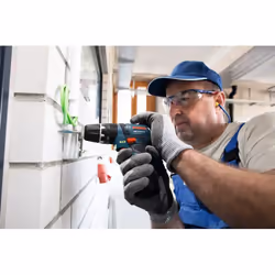 Bosch GSB 12V-15 1300 tr/min Noir, Bleu - Vue supplémentaire 4