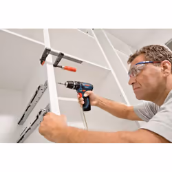 Bosch GSB 12V-15 1300 tr/min Noir, Bleu - Vue supplémentaire 6