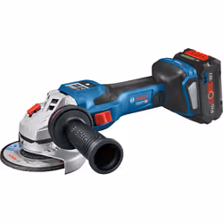 Bosch GWS 18V-15 SC, 9800 tr/min, 12,5 cm, Batterie, 8 Ah, 1,3 kg, Moteur sans balai
