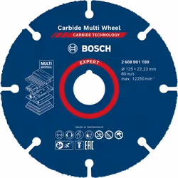 Bosch 2 608 901 189, Disque de meulage, Plastique, Bois, Carbone, Bosch, Bleu, Rond